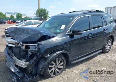 2019 Honda Pilot Ex-L из США, поврежденный, VIN 5FNYF6H43KB023112